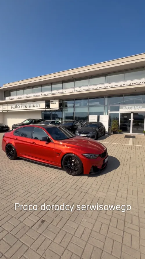 Praca doradcy serwisowego w Auto Premium Rzeszów – rolka Instagram